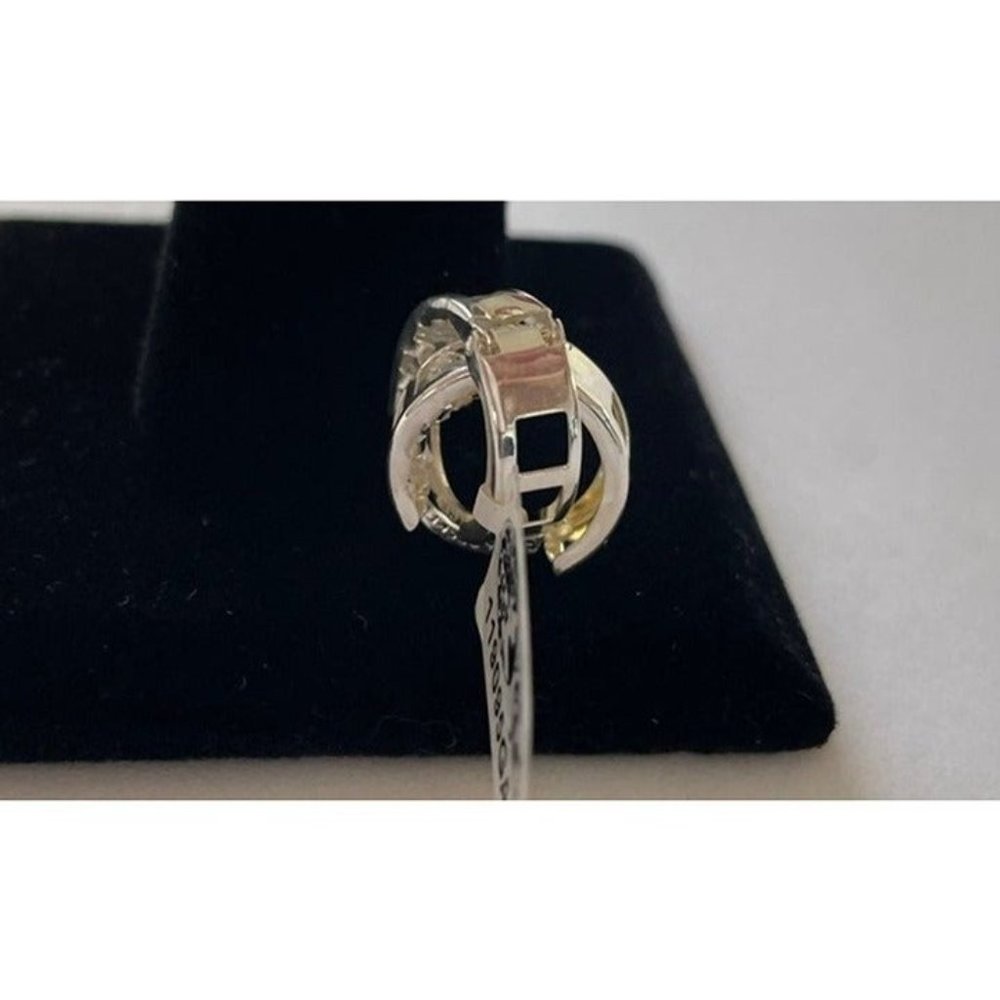 .925 silver earring white stones